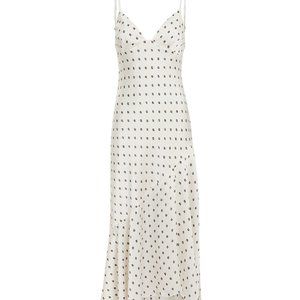 Shona Joy "Luciana" bias-cut frill dress